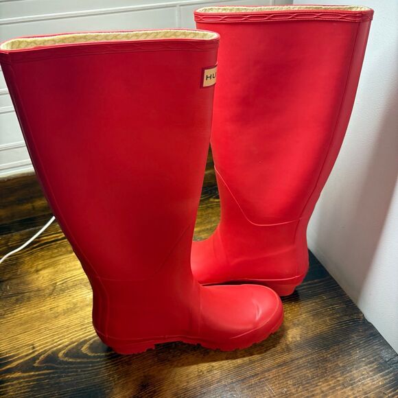 Hunter Tall Original Rainboots W5/M4 - Picture 4 of 12